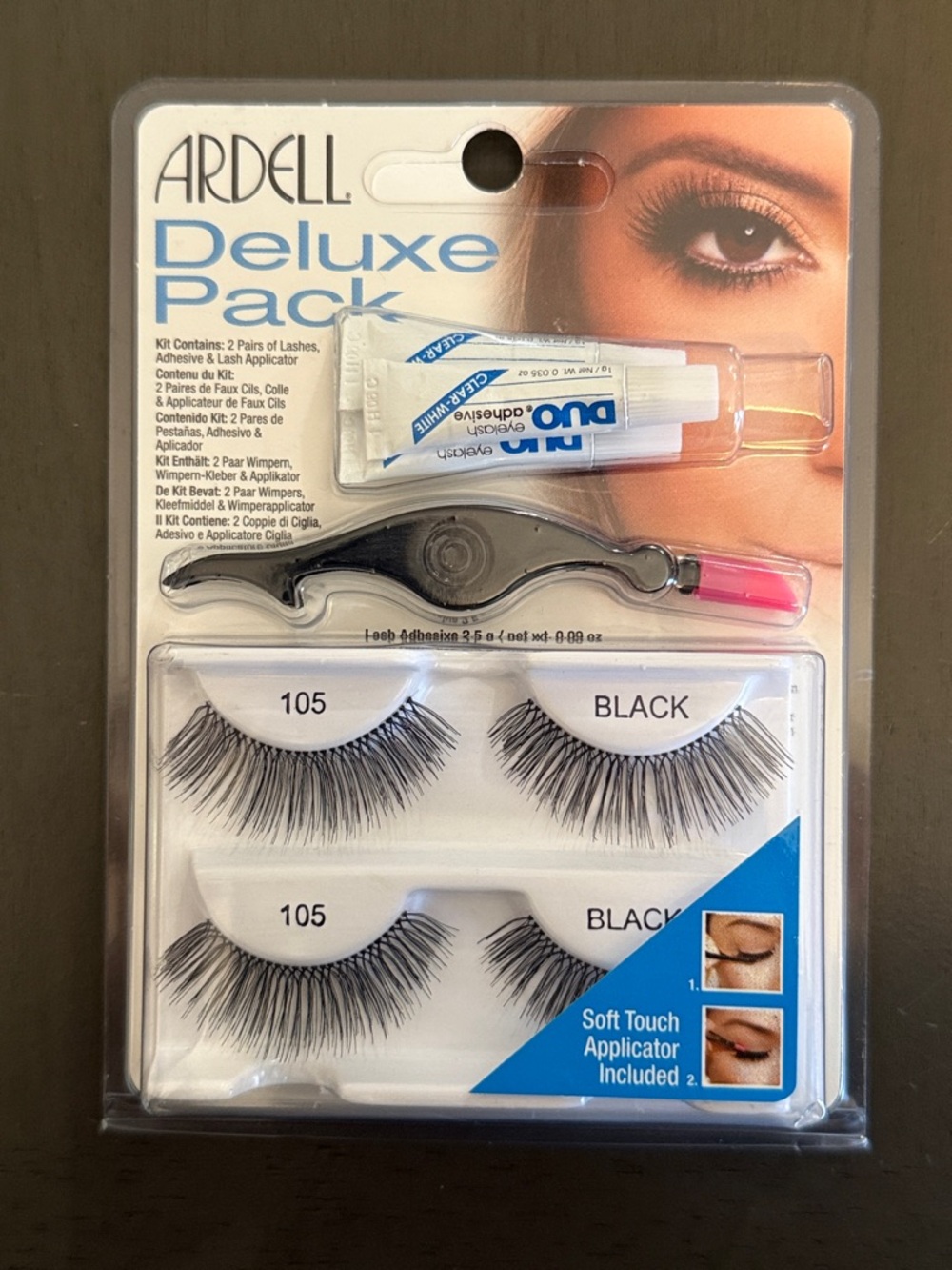 🌻 Ardell Deluxe Pack of Faux Lashes with Glue and Applicator